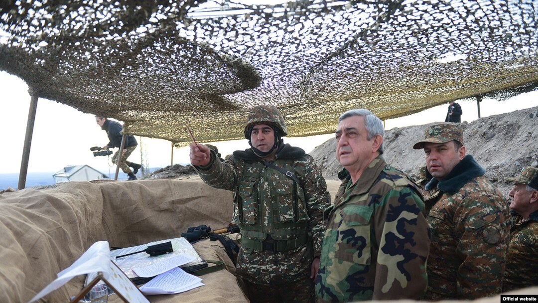 Sarkisian Qarabağda