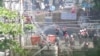 Policija Mjanmara ponovo ispaljuje suzavac prema demonstrantima, Jagon (4. mart)