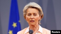 Ursula von der Leyen, Berlin (27. august 2021.)