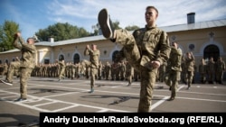 Первое сентября в военном лицее имени Ивана Богуна, Киев