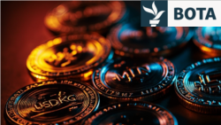 USDKG, KGST, A7A5, MTX, CDSD, LMAu. Stablecoins of Kyrgyzstan. AI generated photos.