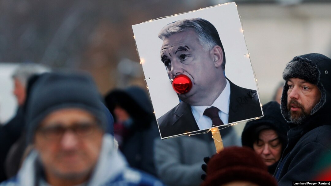 Protesti protiv Orbana u Mađarskoj
