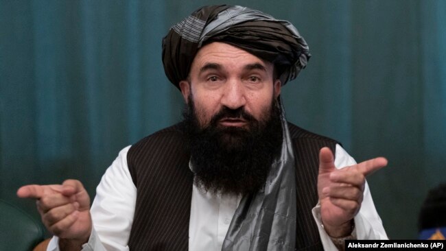 د طالبانو د اطلاعاتو او کلتور وزارت سرپرست خیرالله خیرخواه