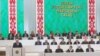 Лукашэнка выступае на папярэднім Усебеларускім народным сходзе, 22 чэрвеня 2016 году