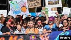 Ýetginjek klimat aktiwisti Greta Thunberg, Montreal