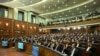 Kuvendi i Kosovës më 11 shkurt gjatë votimit të Qeverisë së re të udhëhequr nga Albin Kurti. 