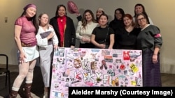 Алматыда өткен феминистердің іс-шарасы. 8 наурыз 2026 жыл.