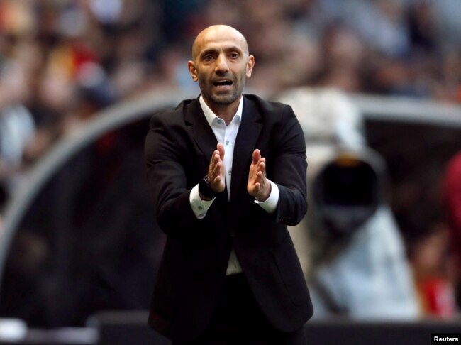 Қазақстан құрамасының бас бапкері Әли Әлиев.