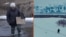 Kyrgyzstan - teacher Meerim Tokoeva, walks four kilometers to get to school - screen grab