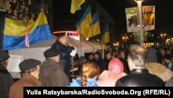 Під час подій Євромайдану у Дніпропетровську, архівне фото
