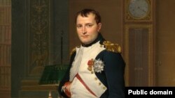 Napoleon în cabinetul său de lucru, pictură realizată în 1812 de pictorul francez Jacques-Louis David.