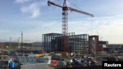 Электрастанцыя, якая будуецца ў Сэвастопалі