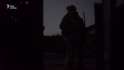 Ночной бой в Марьинке (видео)