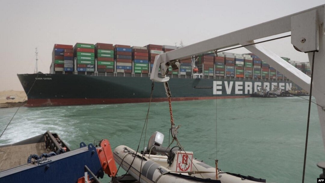 The world’s shipping companies shuddered when the Ever Given cargo ship brought Suez Canal traffic to a standstill last week. Russia, however, saw a marketing opportunity. 