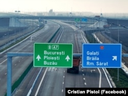 Pe A7, compania românească UMB a finalizat în 2024 peste 80 de kilometri de autostradă.