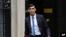 Britanski premijer Rishi Sunak, London, 13. septembra 2023.