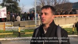 Savo Manjlović, inicijativa 'Kreni Promeni': Ne odustajemo do povlačenja Zakona