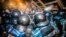 Ukrainian riot police clash with antigovernment protesters on Independence Square in Kyiv. There has been speculation in recent weeks that there is widespread discontent among Ukraine's security forces. 