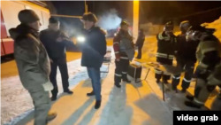 Губернатор Пензенской области РФ Олег Мельниченко на месте происшествия