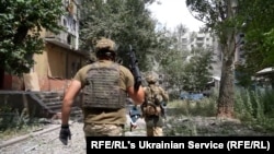 Українські вояки біля Дружківки на Донеччині