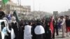 Shi'ite pilgrims in Baghdad today