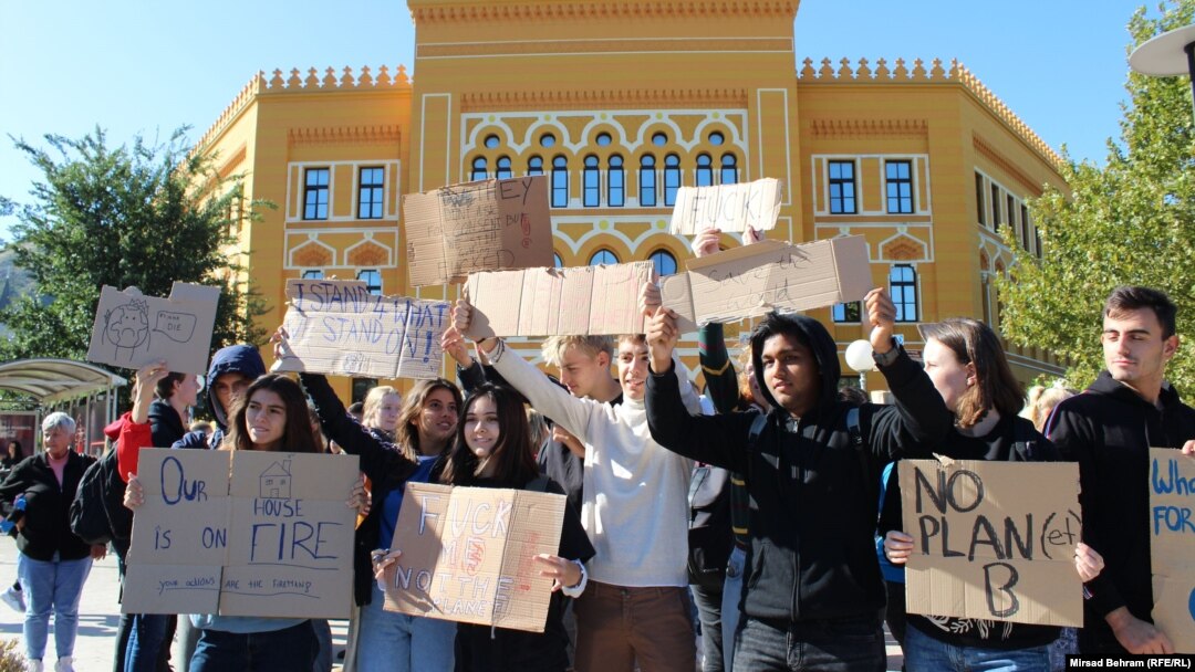 Protest u Mostaru