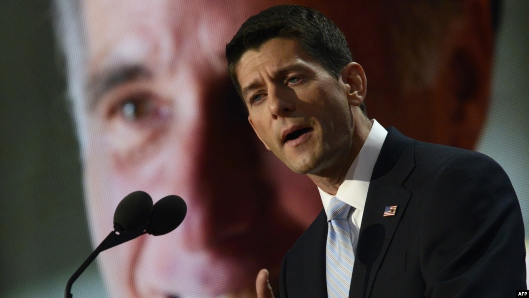 U.S. -- Republican vice presidential nominee Paul Ryan delivers the key note address during the third day of the 2012 Republican national Convention at the Tampa Bay Times Forum in Tampa, Florida, 29Aug2012