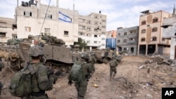 Ізраїльські військові під час наземної операції в Газі, 8 грудня 2023 року