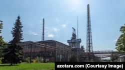 HIP Azotara Pančevo, fabrika za proizvodnju veštačkih đubriva, Pančevo, Srbija, septembar 2021.