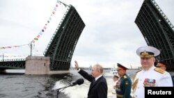 Sărbătoarea Marinei Ruse în St. Petersburg, 31 iulie 2022