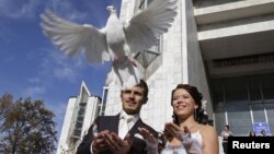Дворец бракосочетания в Бишкеке