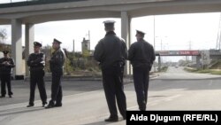 Sarajevski policajci na terenu, fotoarhiv