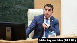 საქართველოს პარლამენტის თავმჯდომარე შალვა პაპუაშვილი