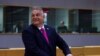 Orbán Viktor az olajszankcióról döntő EU-csúcson Brüsszelben 2022. május 30-án