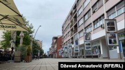 Ovo je prvi put nakon devet godina da u Prijedoru na Dan obilježavanja bijelih traka neće biti šetnje. Centar Prijedora, 30. maj 2022.