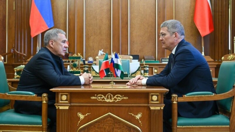 Рустам Минниханов и Радий Хабиров подписали соглашение о границах Татарстана и Башкортостана