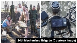 Fotografii găsite de Brigada 24 Mecanizată a forțelor ucrainene într-un aparat foto recuperat de la forțele ruse. Acesta ar fi fost furat de ruși de la o familie din Ucraina.