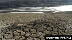Загірське водосховище в Криму