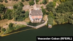 Stația de captare a apei de la Vadul lui Vodă, de pe râul Nistru.