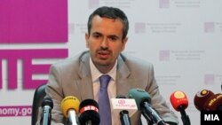 Шефот на изборниот штаб на ДУИ и министер за економија, Беким Незири 