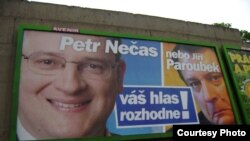 The stakes are high for the Civic Democrats' Petr Necas (left) and the Social Democrats' Jiri Paroubek in this weekend's voting.