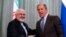 Iranian Foreign Minister Mohammad Javad Zarif (left) and his Russian counterpart Sergei Lavrov (file photo)