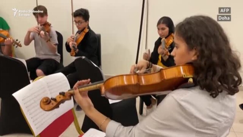 Ženski orkestar iz Afganistana slobodno svira u Kataru