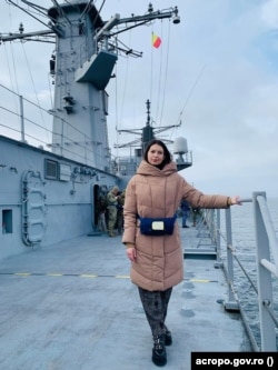 Felicia Ancuta Dunca a participat la o secvență din exercițiul Sea Shield 2023, organizat de Ministerul Apărării, Serviciul Român de Informatii, Serviciul de Pază și Protecție și Garda de Coastă.