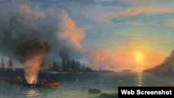 Ayvazovskinin rəsmlərindən biri