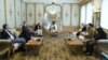 نمایندگان ویژۀ جرمنی و هالند برای افغانستان با ملا عبدالغنی برادر، معاون رئیس الوزرای حکومت طالبان در ارگ دیدار کردند.