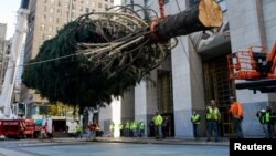 په امریکا کې د کرسمس لپاره چمتووالی