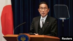 Японский премьер-министр Фумио Кисида
