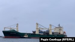 Наразі вантажне судно ошвартоване в Одеському морському порту