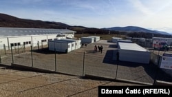 The new migrant camp Lipa in Bosnia-Herzegovina